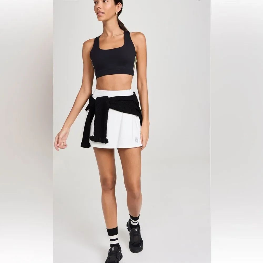 NWOT Free People White Tennis Skort
